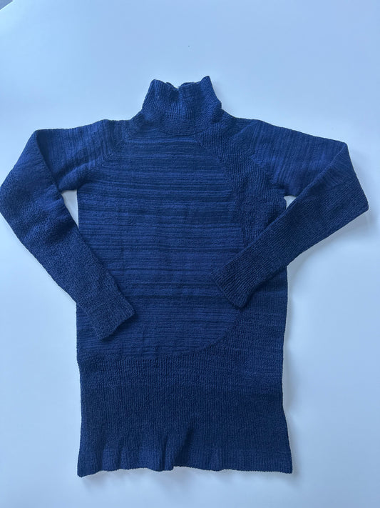 Nice Comfort Mock Turtle  Stretch Sweater from Japan