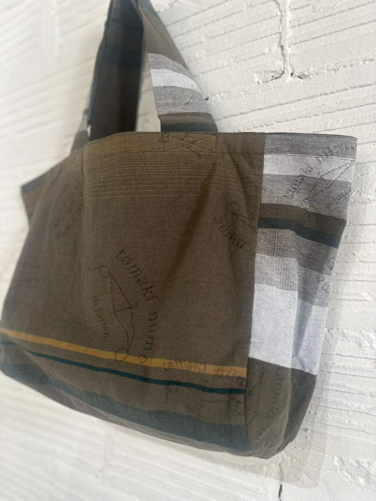 Tamaki-Niime Tamafukurou Cotton Carry Tote Bag, 3 sizes