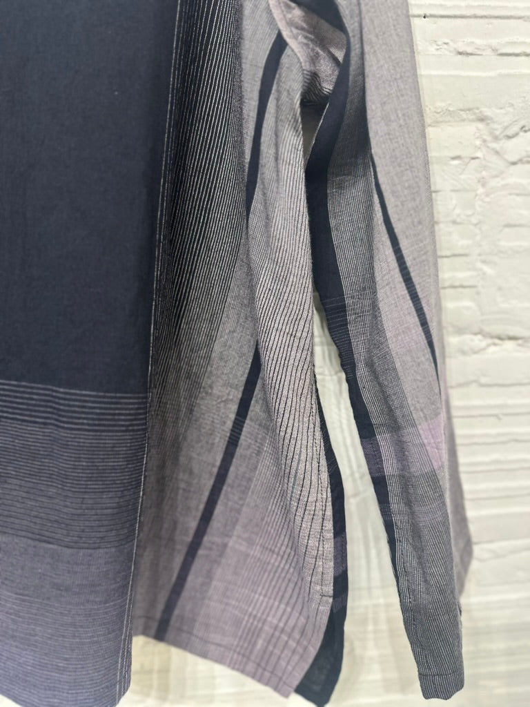 Tamaki-Niime T-Ragi Cotton Scoop Top