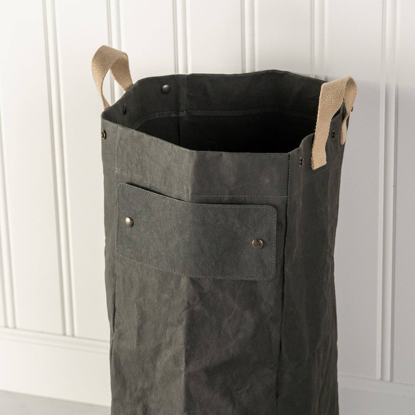 Uashmama - LAUNDRY BAG HAMPER: White