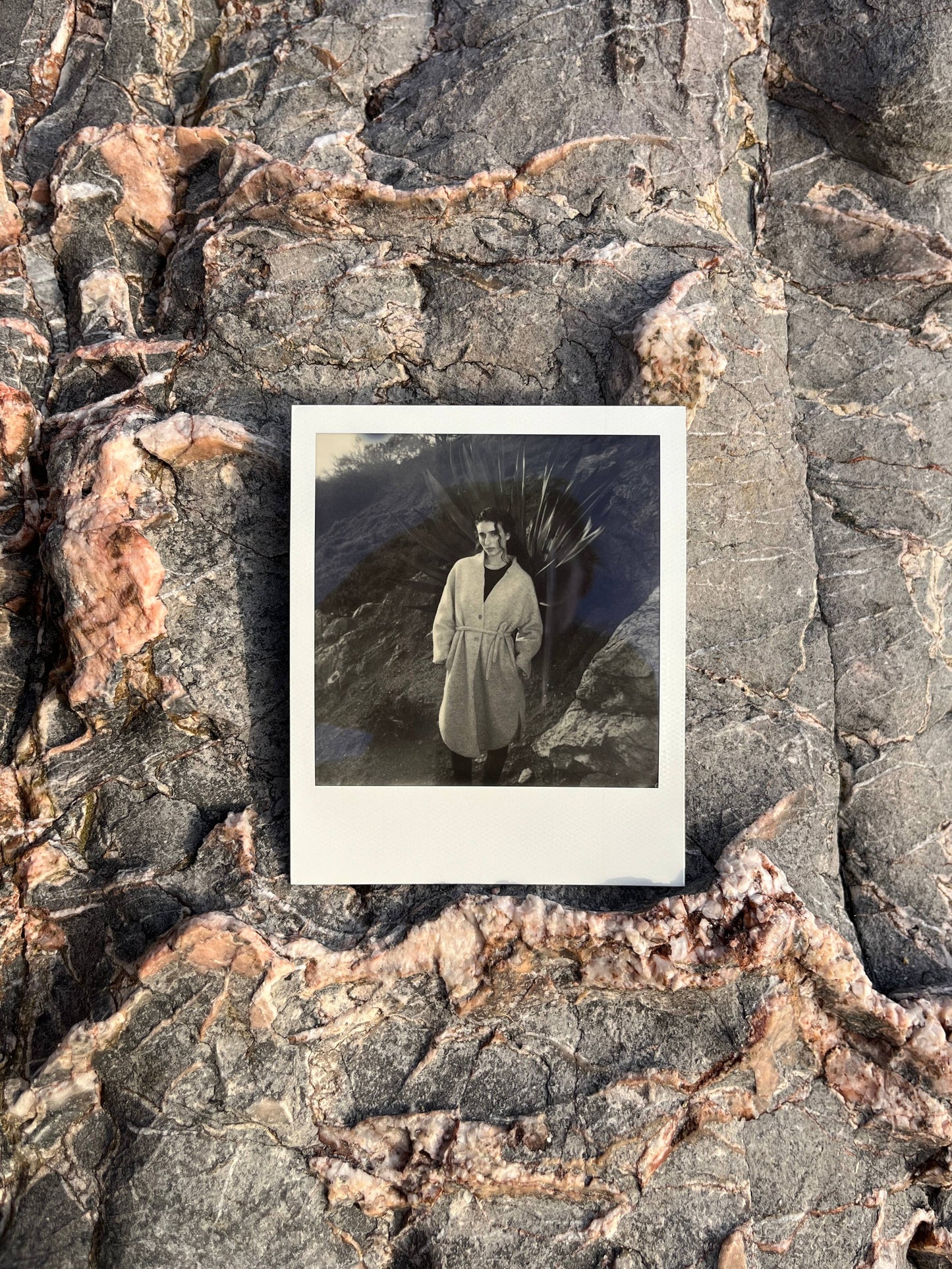 CECILIA SÖRENSEN - 319 CIGALA COAT pure beige wool: Blue