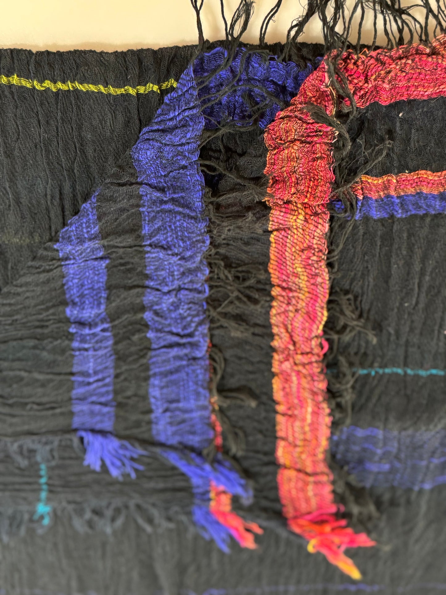 Roots Middle Gauze Cotton Scarves 21'' x 70'' from Japan