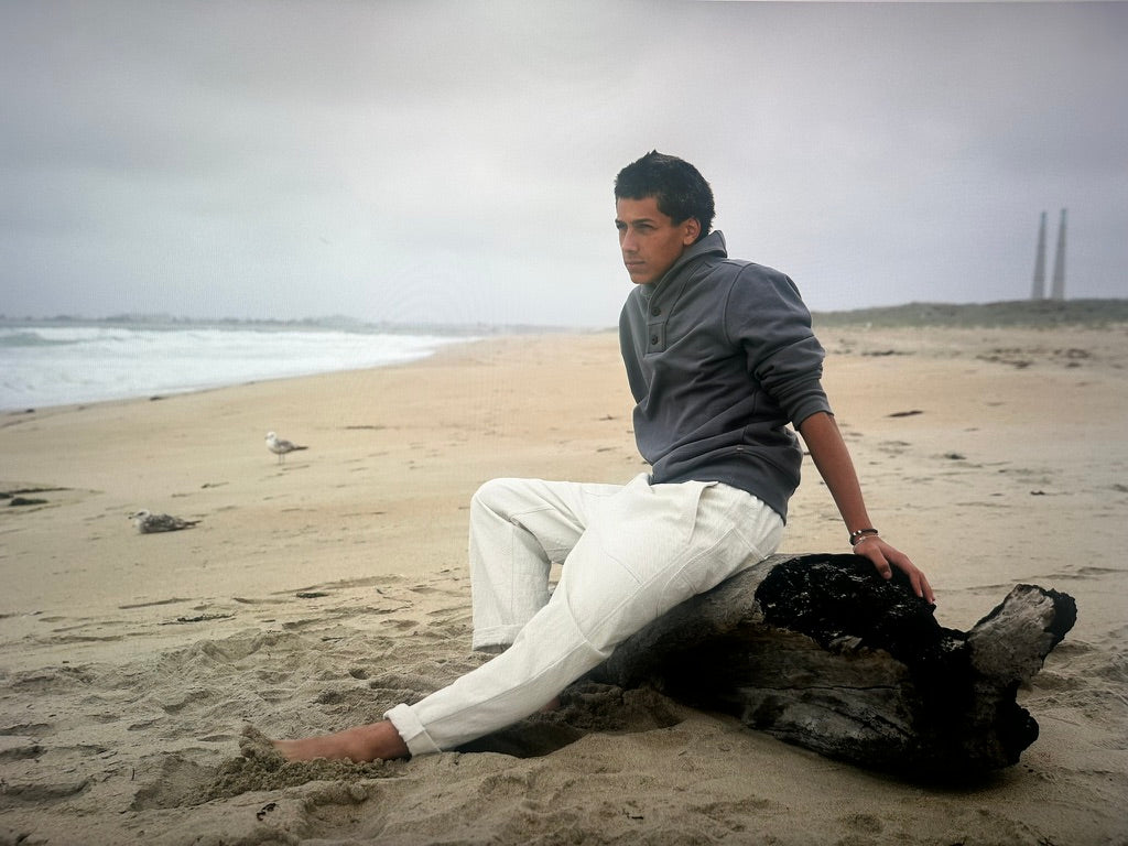 Happy Pant-Organic Cotton Denim -Gender Free Style from Japan