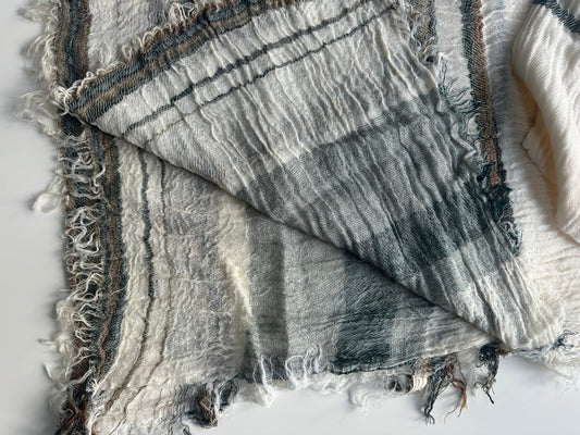 Roots Bliss Shawls- Rectangular Organic Gauzy Dream Cotton