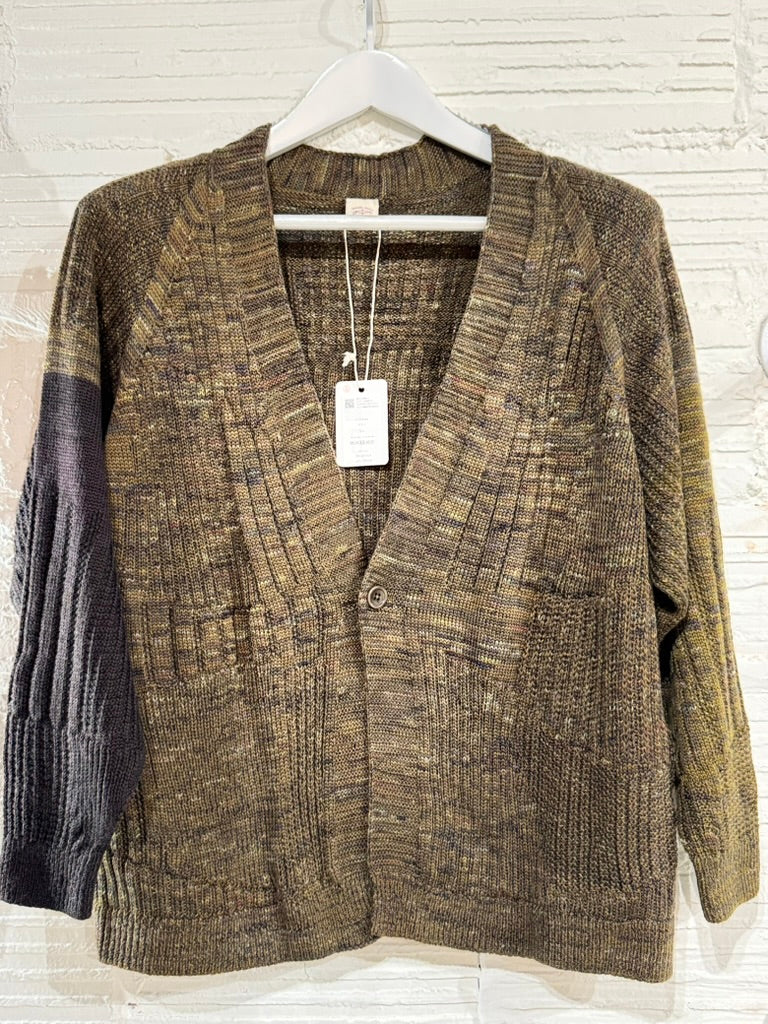 Tamaki-Niime CA Knit One Button Sweater from Japan