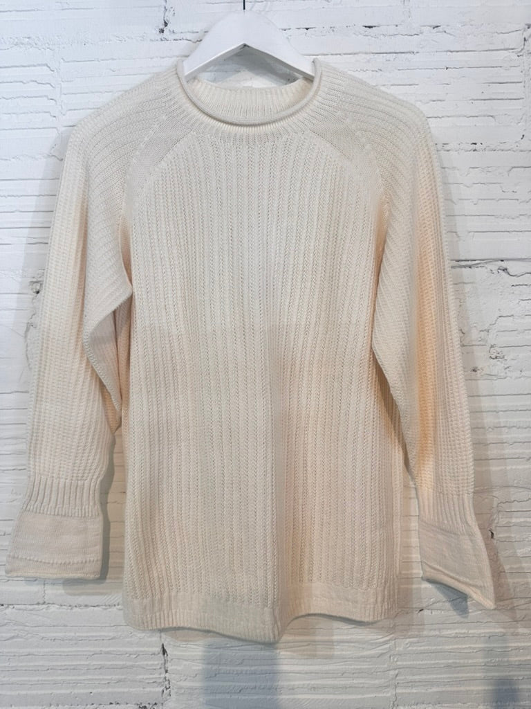 Tamaki-Niime Po Knit Good Organic Cotton Pullover Gender Free Wear from Japan