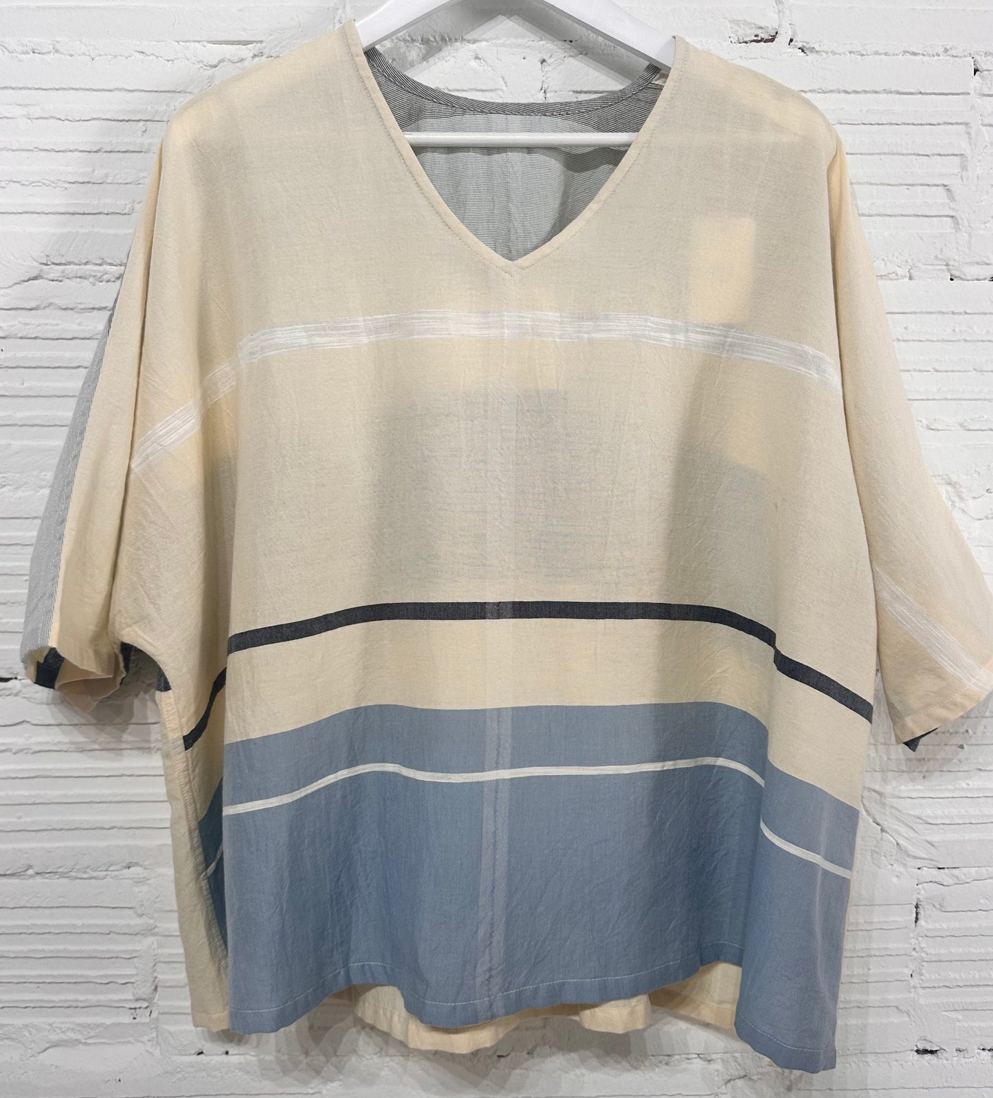 Tamaki-Niime Fuwa Tee Half Sleeve Organic Cotton Tee