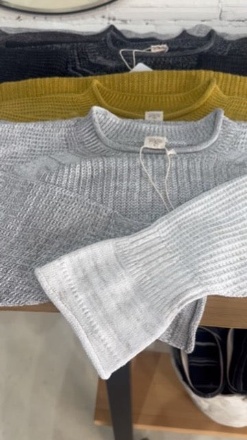 Tamaki-Niime Po Knit Good Organic Cotton Pullover Gender Free Wear from Japan