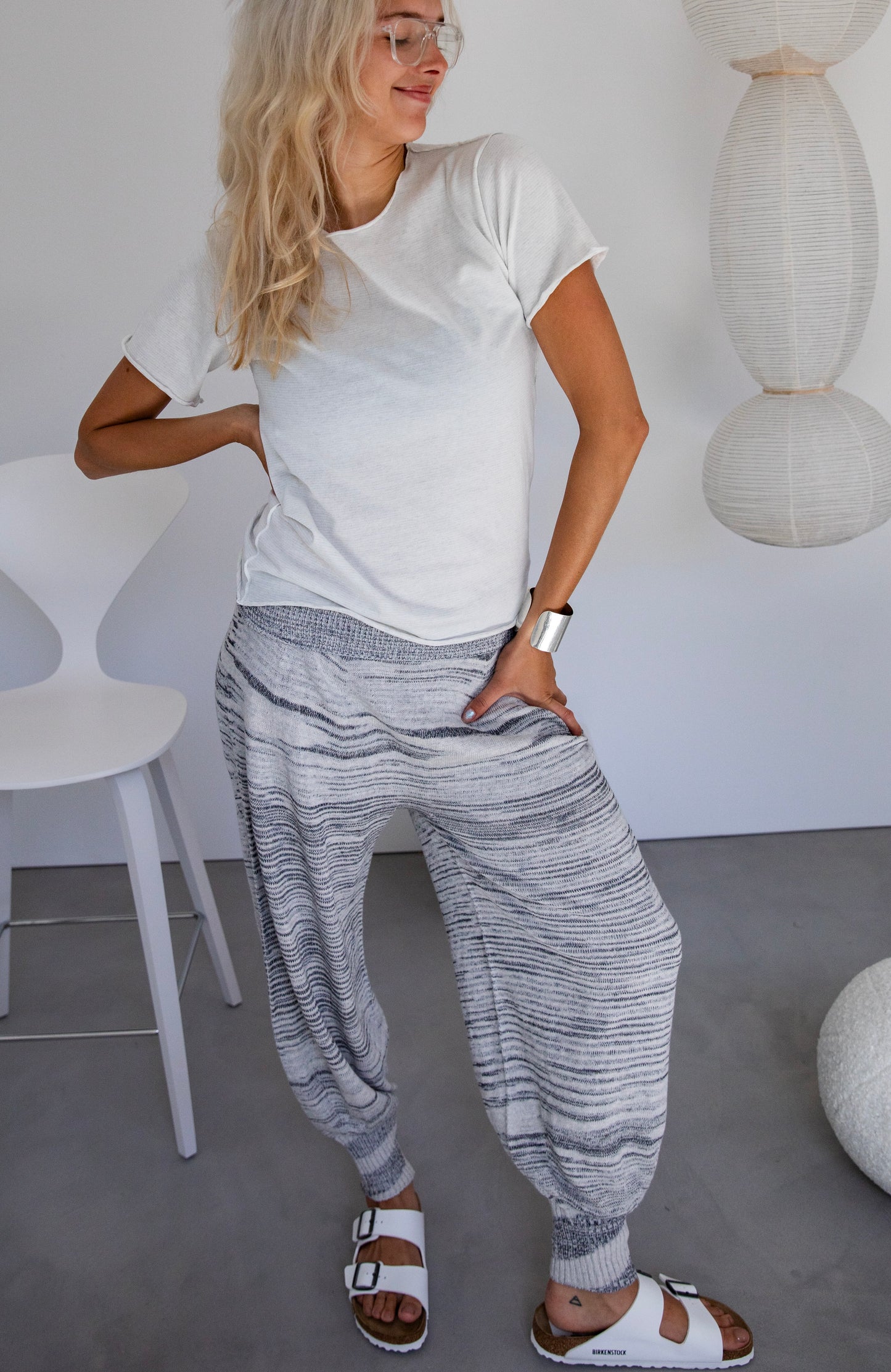 Yukisan Knit Harem Pant from Japan