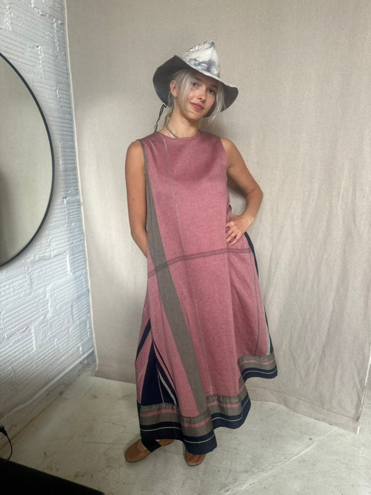 A Line Cotton Bliss Dress by Tamaki Niime