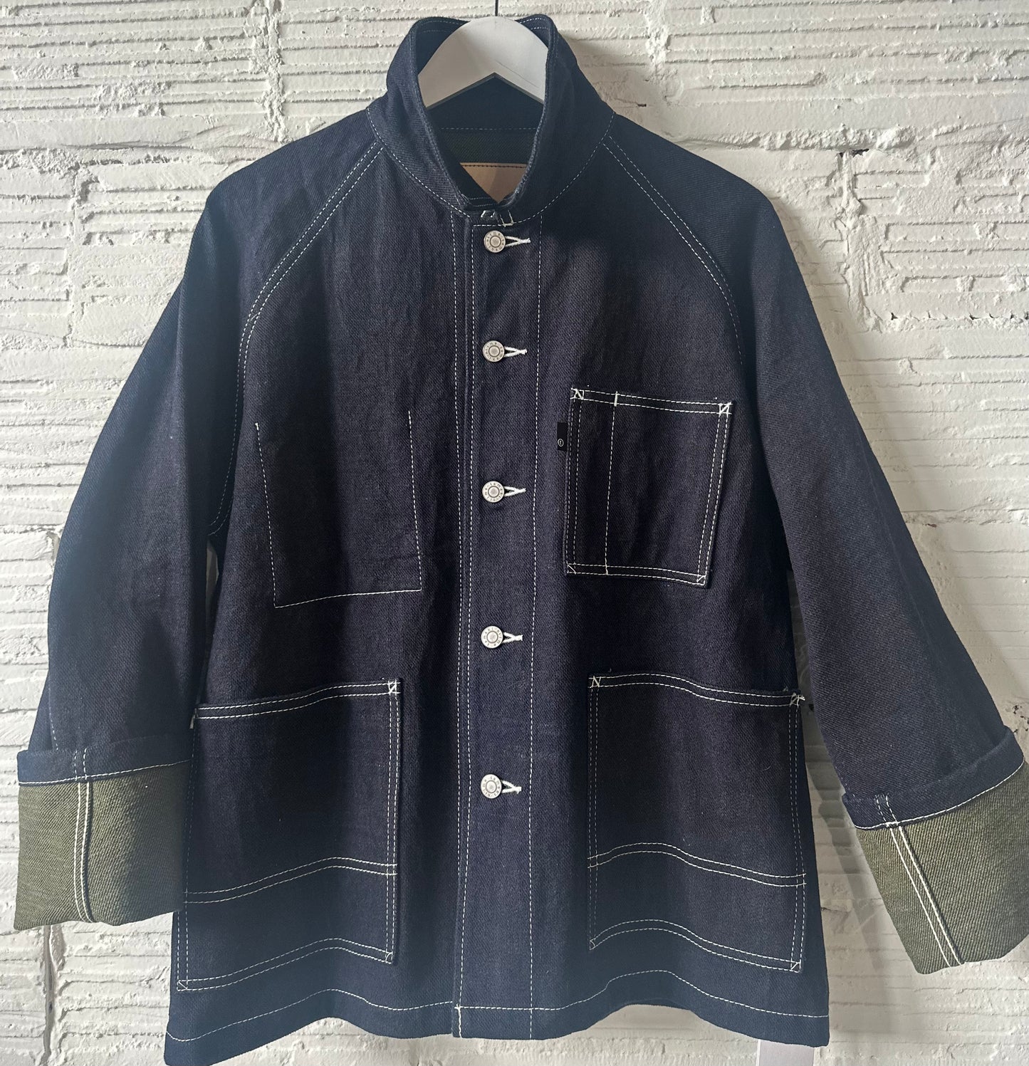 Tamaki-Niime Bespoke Denim Coverall Jacket from Japan