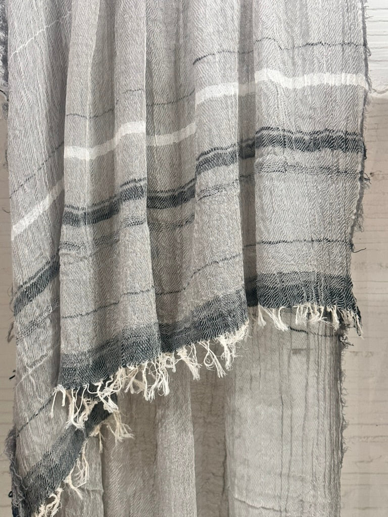 Roots Billowy shawls by Tamaki 90'' x 66''