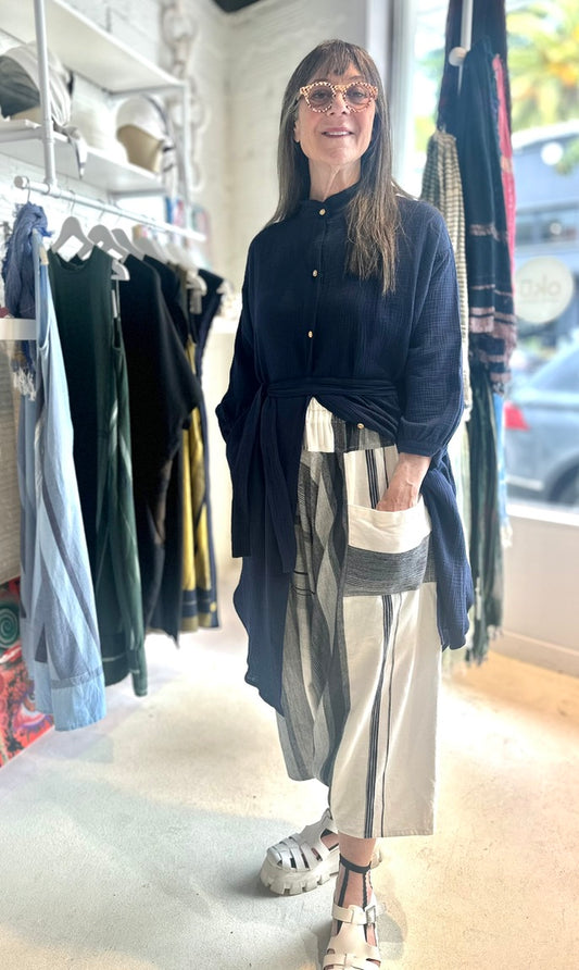 Tamaki-Niime Tarun Japan Skirt-Pant