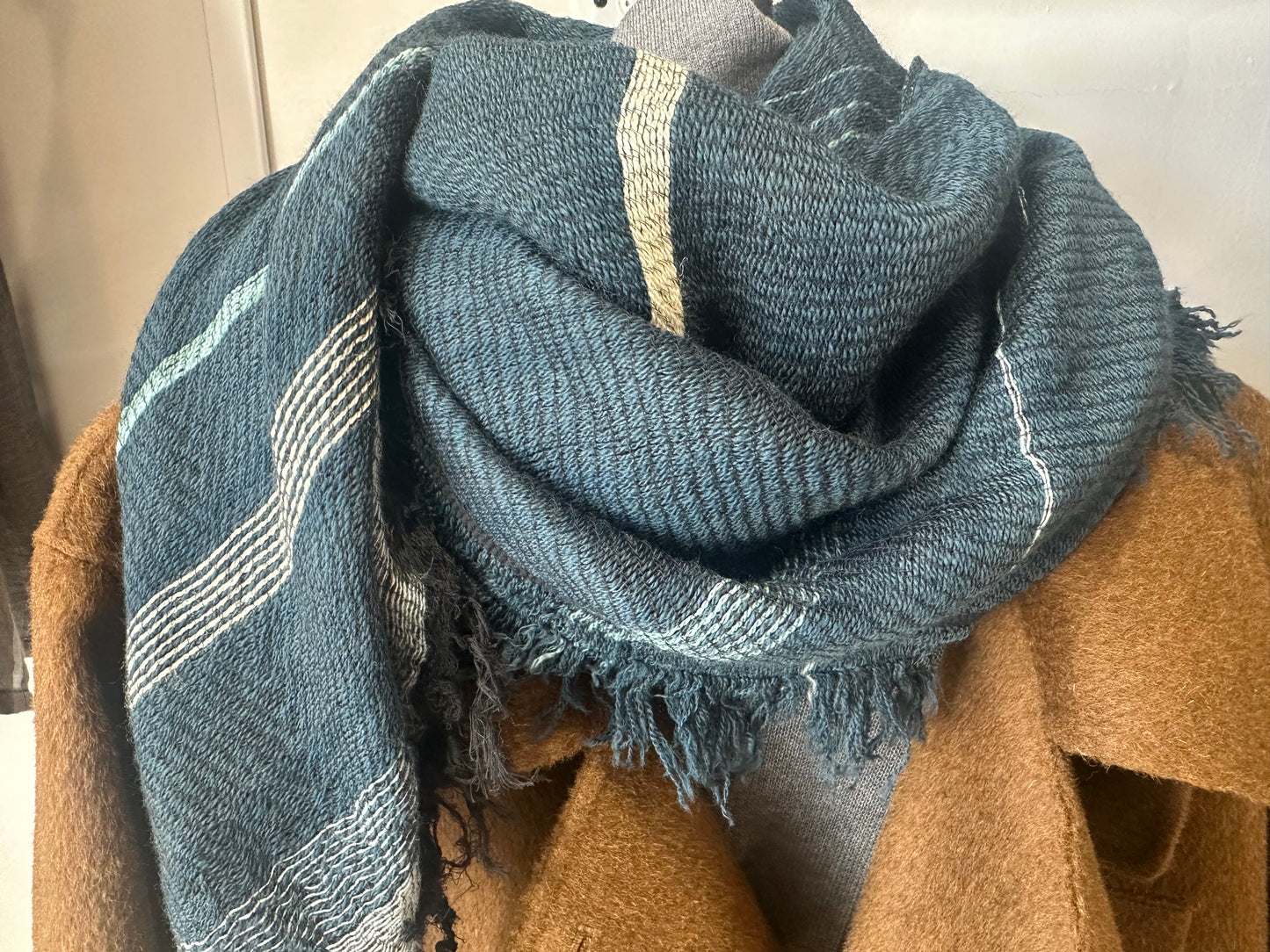 Roots Fluff Small Scarves by Tamaki Niime