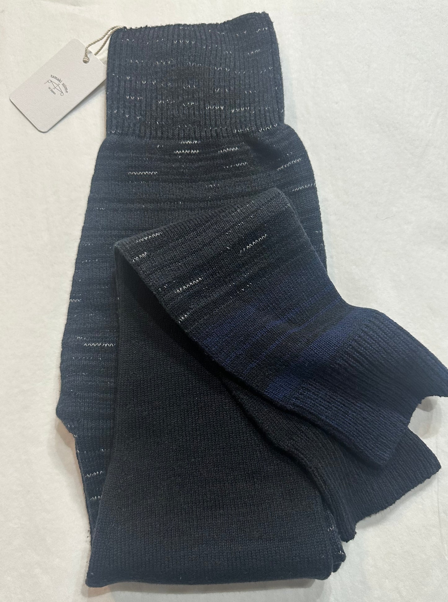 Tamaki-Niime Ashinsugoi Organic Cotton Knit Legging from Japan