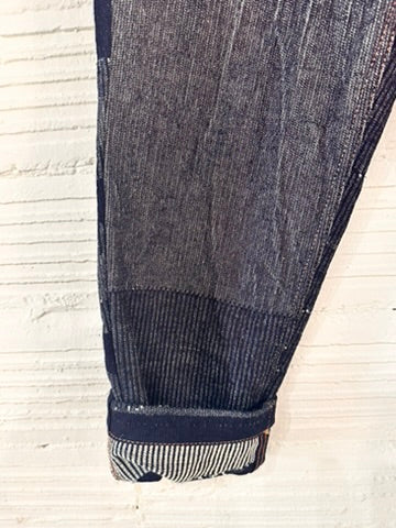 Tamaki-Niime Happy Pant-Organic Cotton Denim -Gender Fluid Wear from Japan