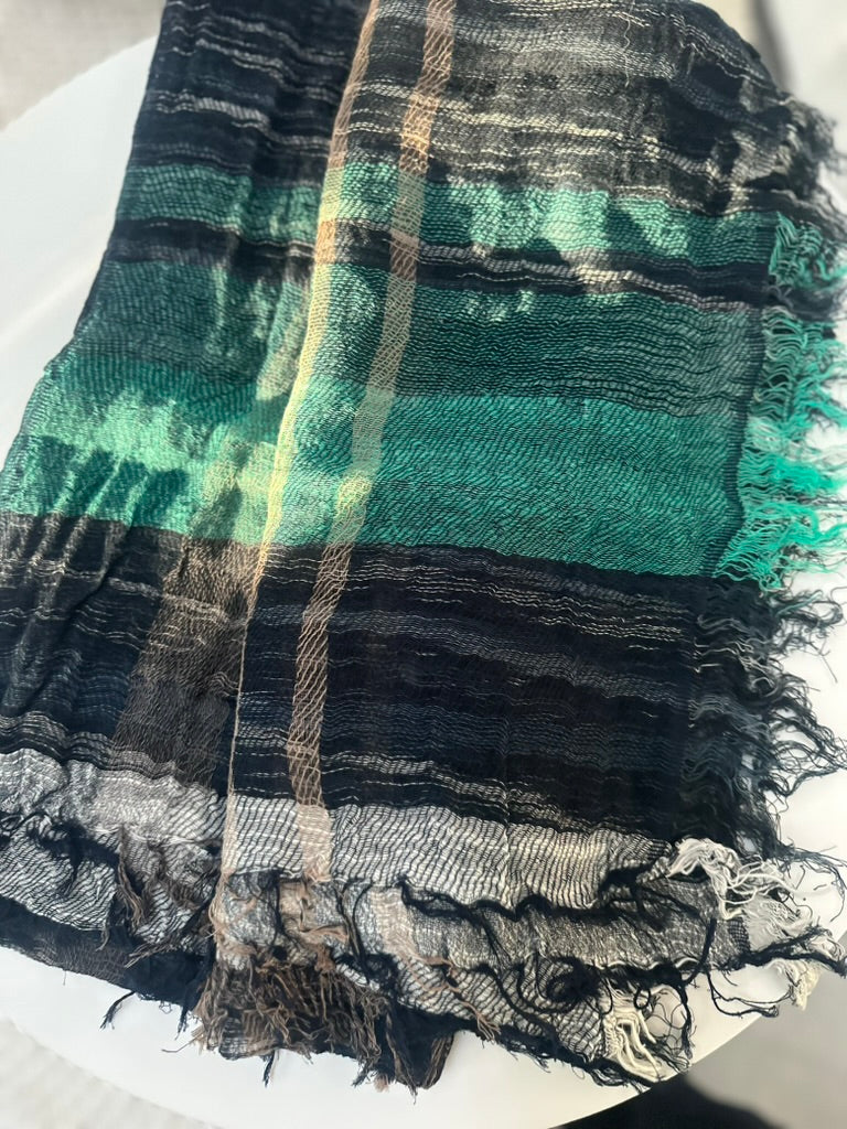 Roots Large Organic Cotton Bliss Shawls by Tamaki