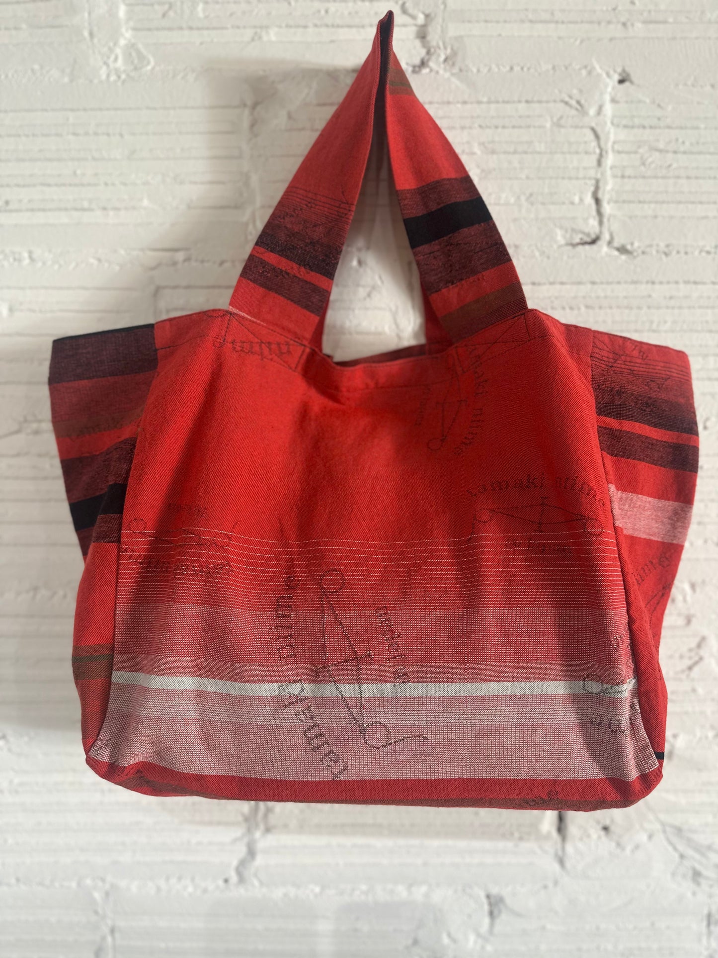 Tamaki-Niime Tamafukurou Cotton Carry Tote Bag, 3 sizes