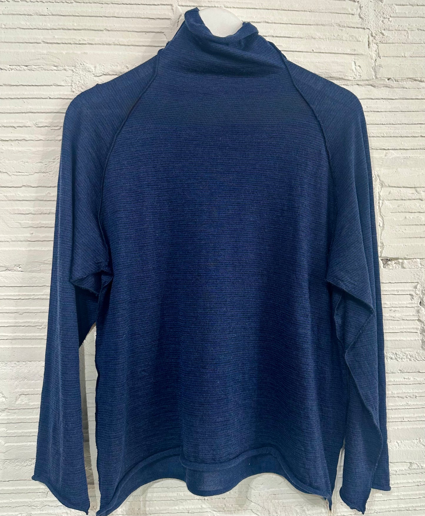 merino tokkuri mock neck knit top free size