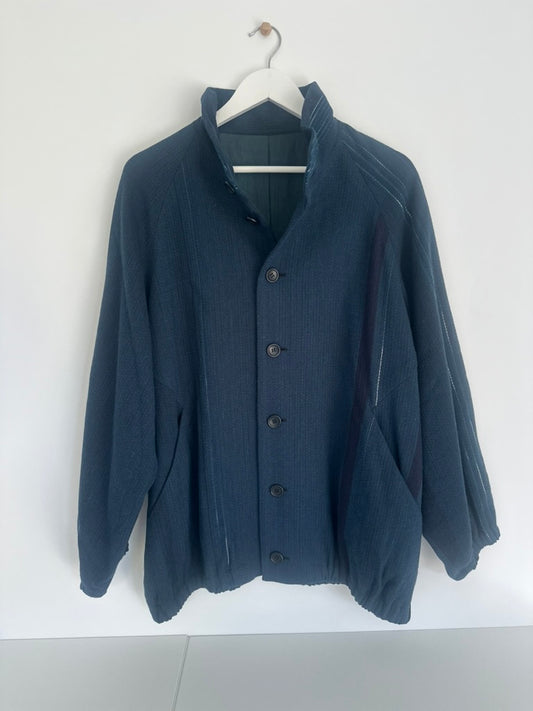 Blouson Merino and Cotton Layering Jacket