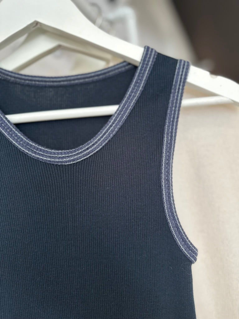 sodenashi tank in organic cotton