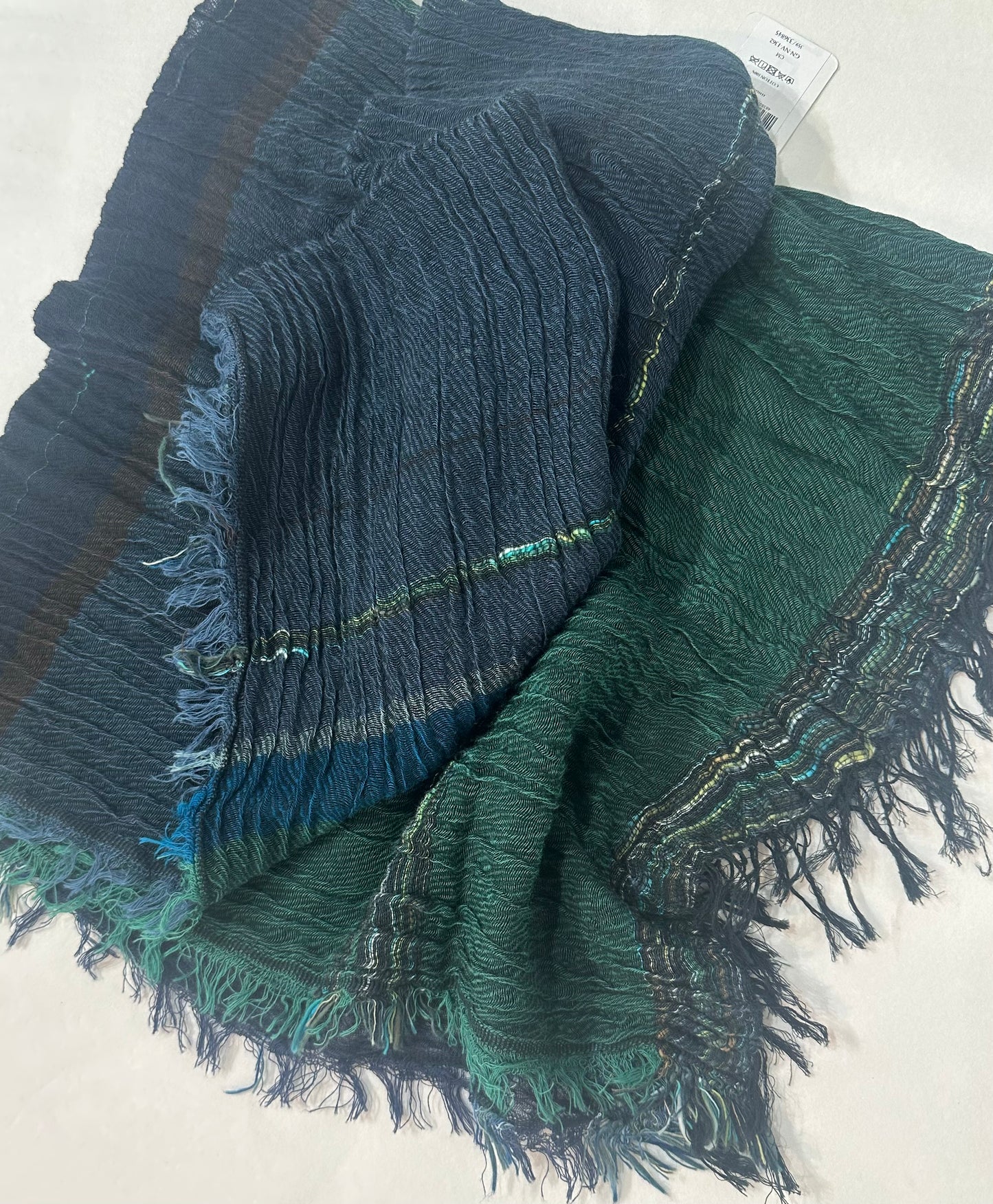 Roots Middle Gauze Cotton Scarves 21'' x 70'' from Japan