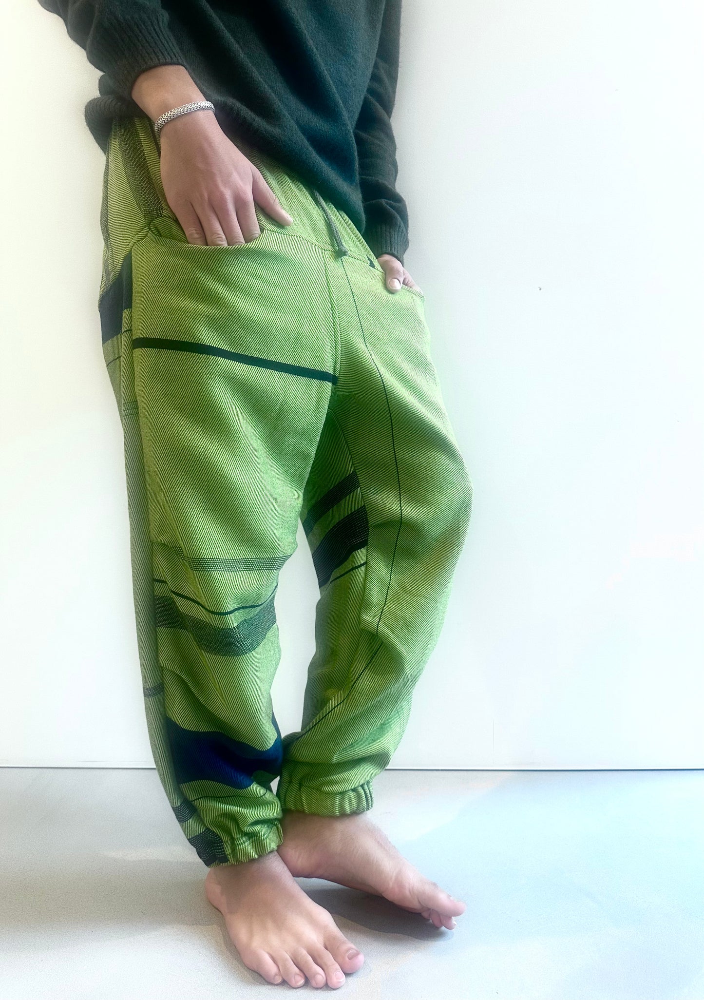 Merino-Cotton Nica Parachute Pant from Japan