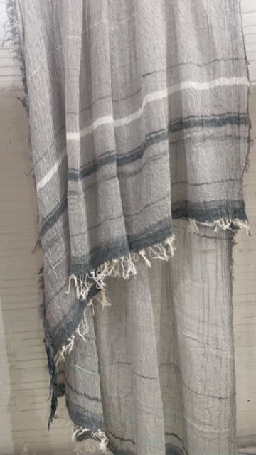 Roots Billowy shawls by Tamaki 90'' x 66''