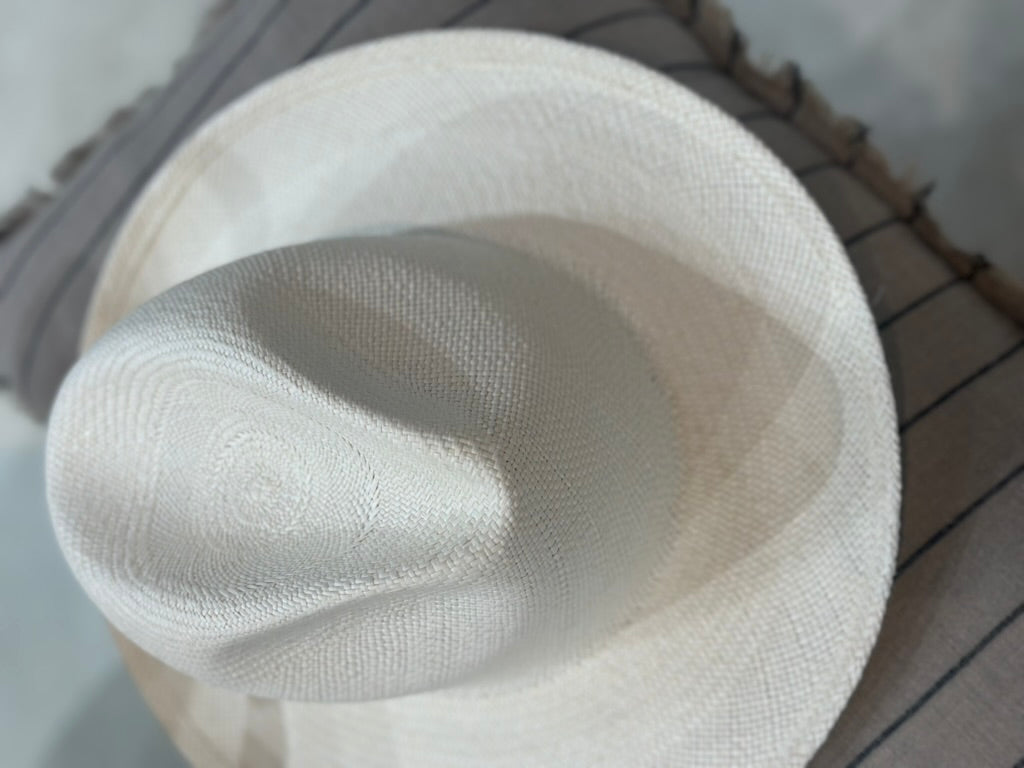 Boncia Panama Straw Hat made by Reinhard Plank in Ecru