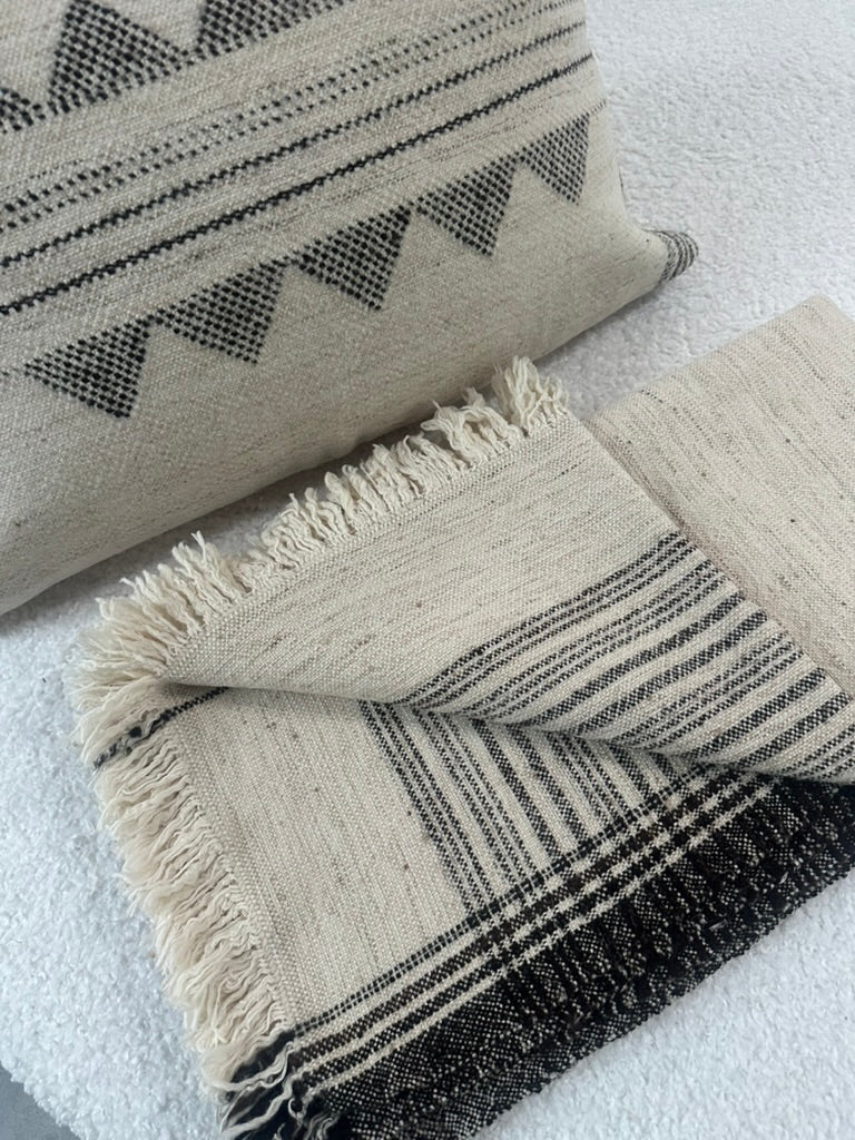 Seytu Undyed Handloom Throw