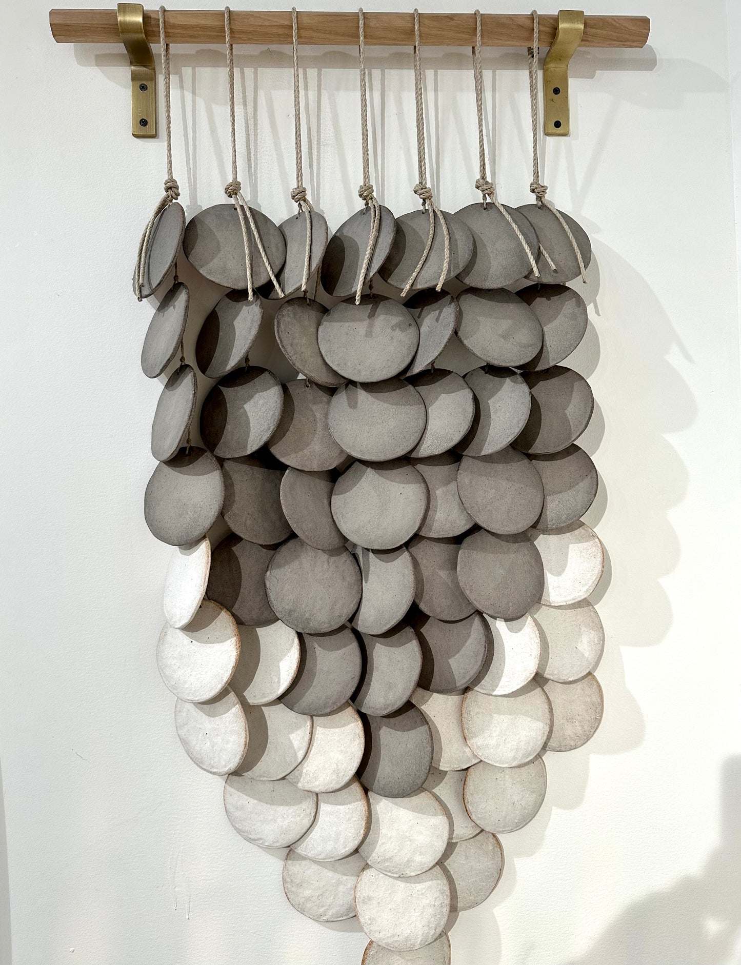 PLT7L Disc: Grey & White, White Oak