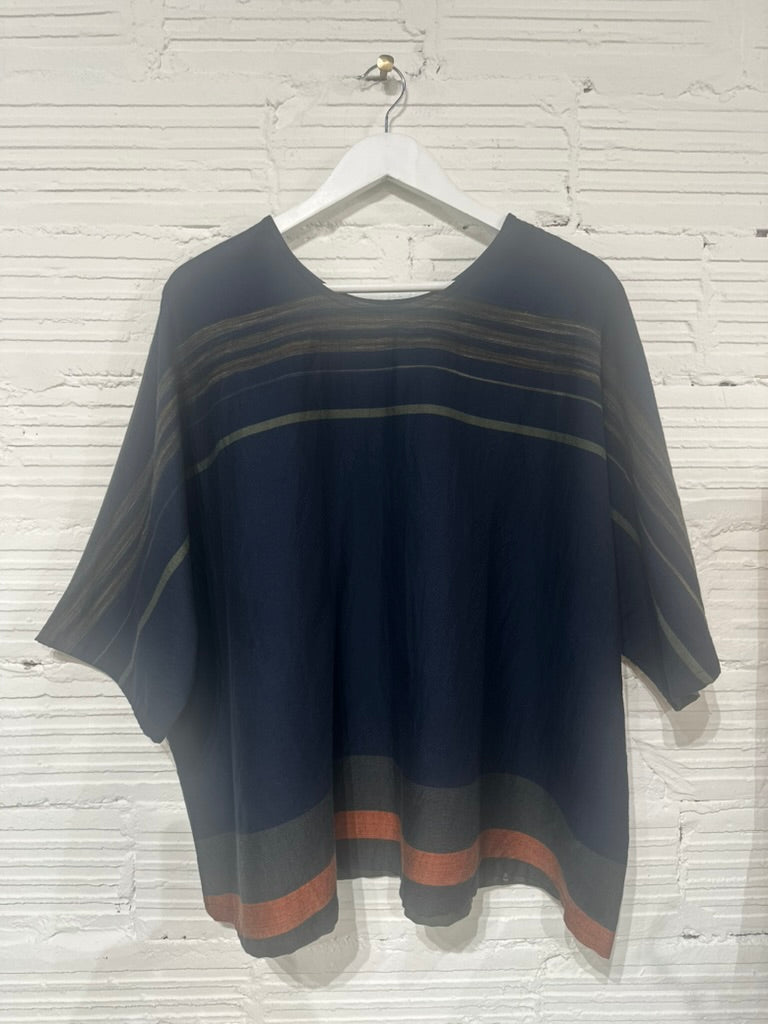 Tamaki-Niime Fuwa Tee Half Sleeve Organic Cotton Tee