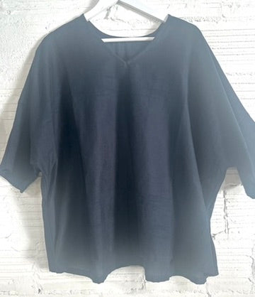 Tamaki-Niime Fuwa Tee Half Sleeve Organic Cotton Tee