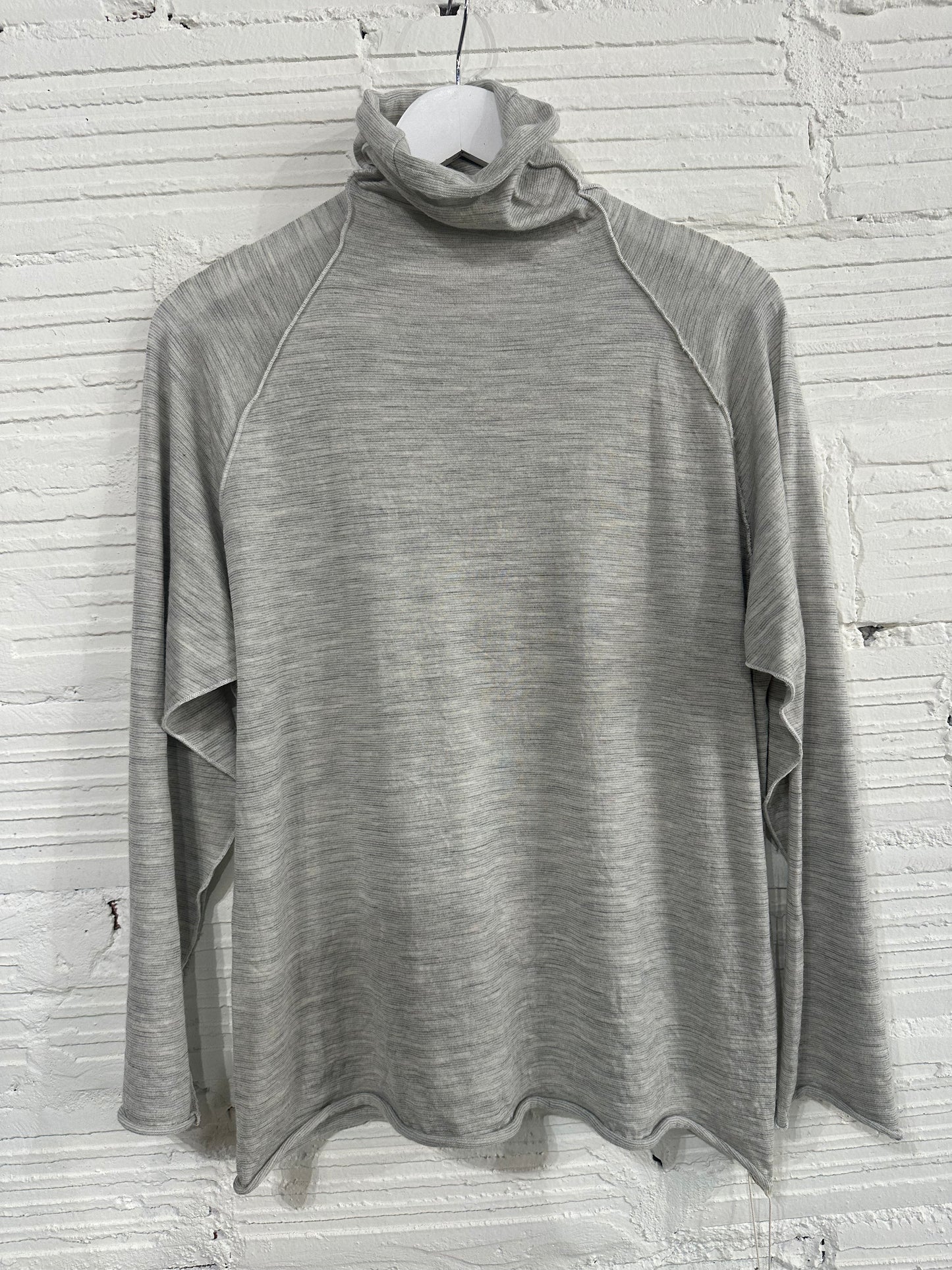 merino tokkuri mock neck knit top free size