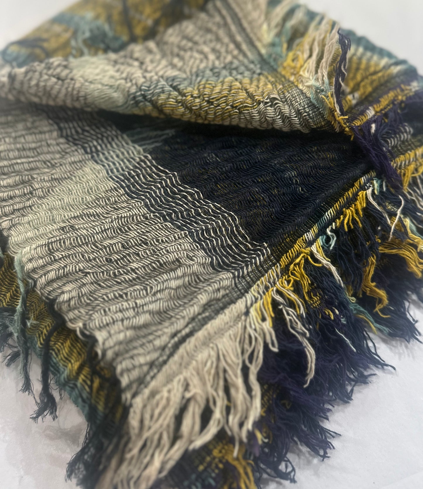 Remoco Middle 2 way scarf from Tamaki Niime, Japan