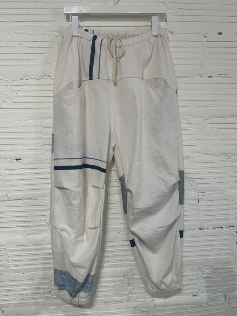 Tamaki-Niime Nica Parachute Cotton and Cotton-Merino Blend "Co-Ed" Pant