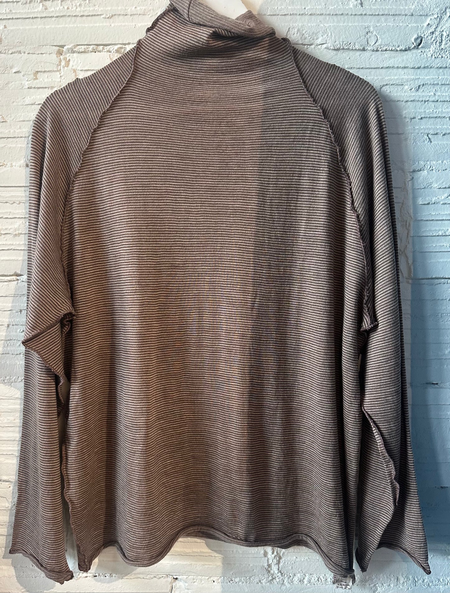 merino tokkuri mock neck knit top free size