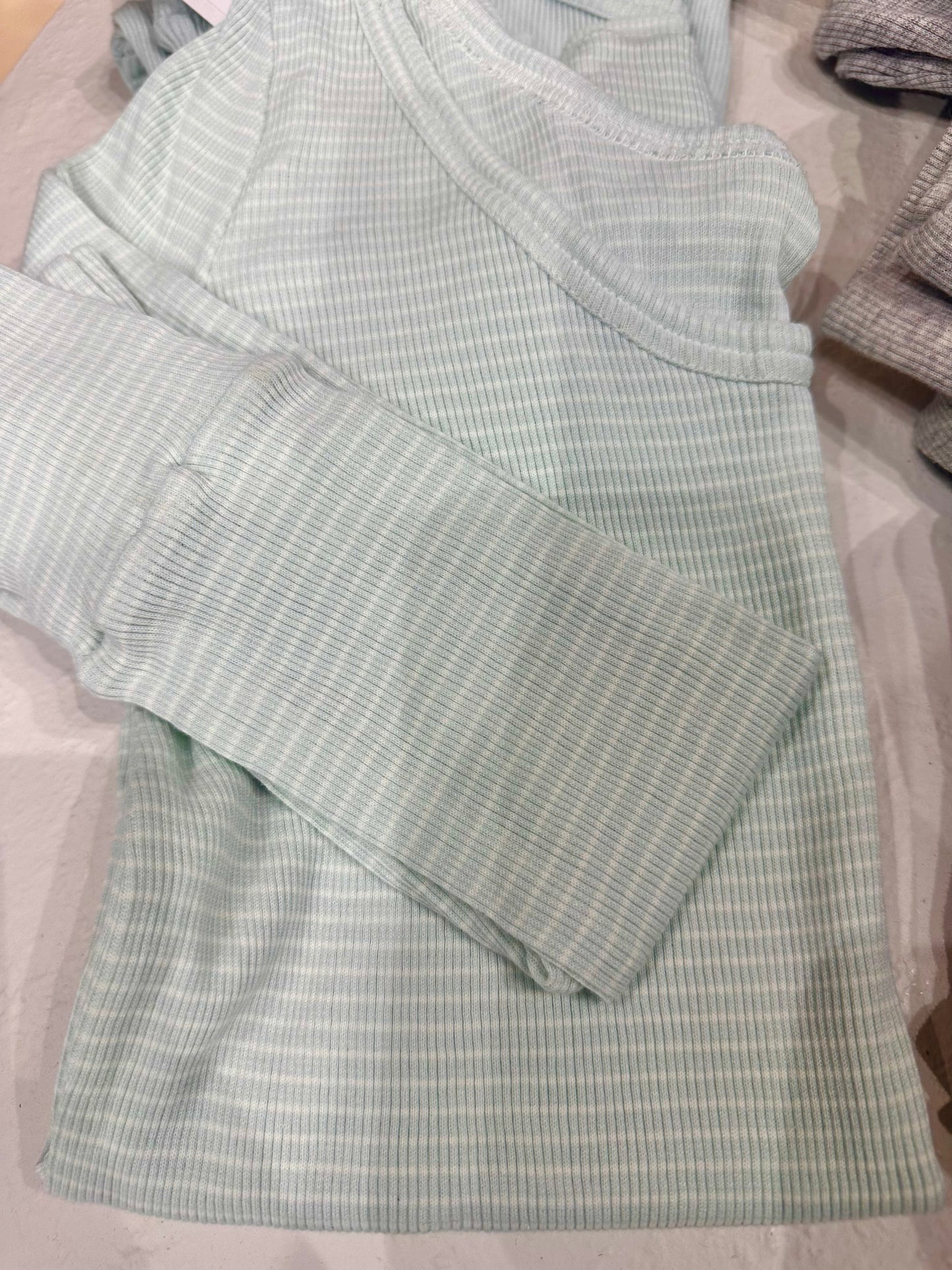 Tamaki-Niime Fukapita Scoop Cotton Knit Long Sleeve