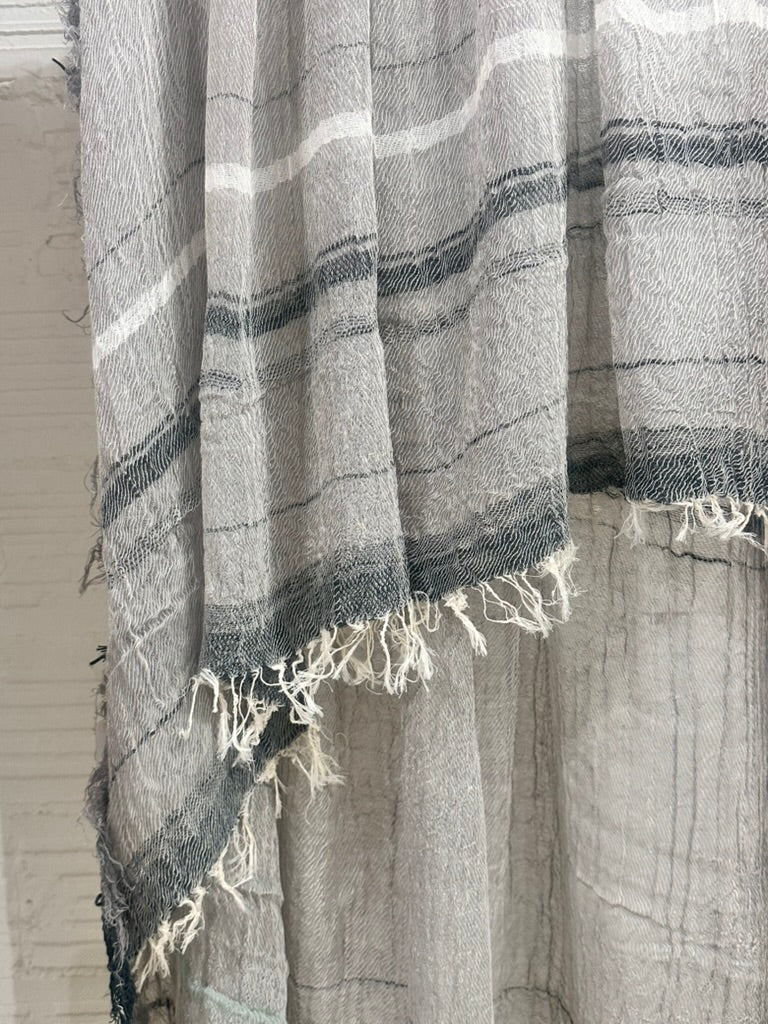 Roots Billowy shawls by Tamaki 90'' x 66''