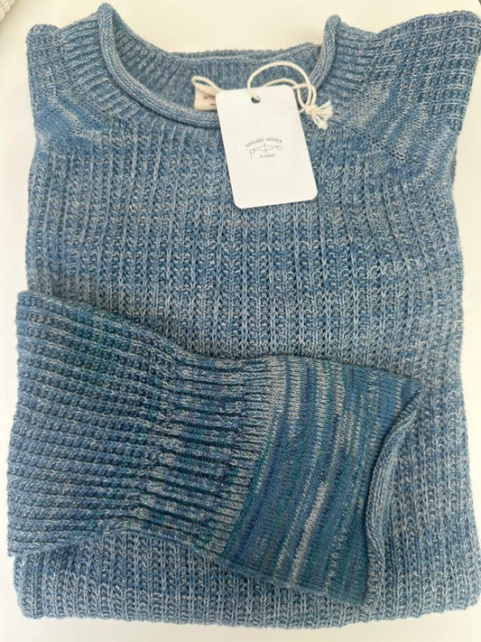 Tamaki-Niime Po Knit Good Organic Cotton Pullover Gender Free Wear from Japan