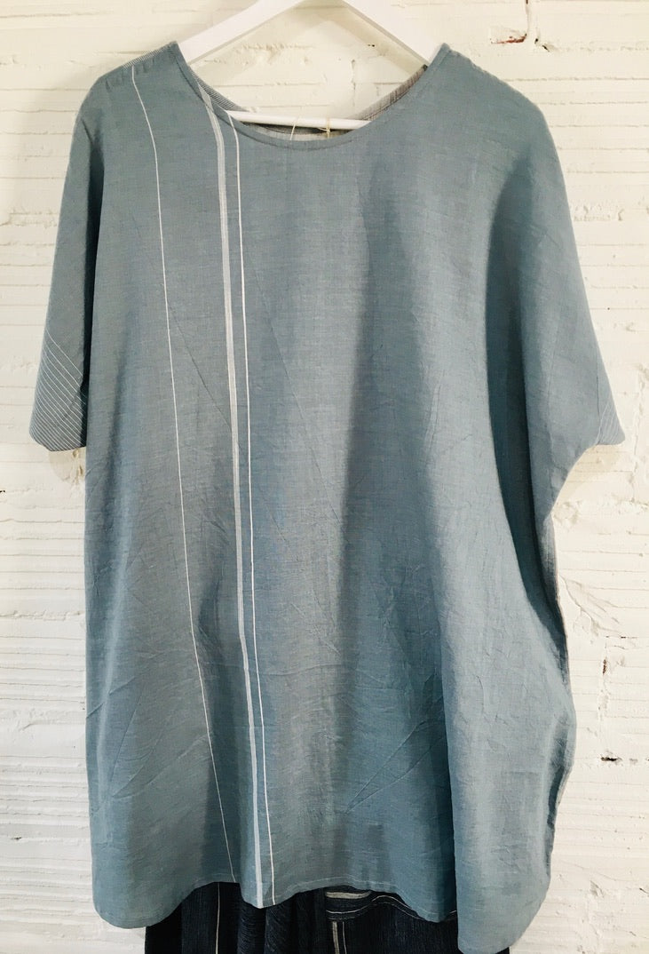 Suton half tee organic cotton from Tamaki Niime, Japan