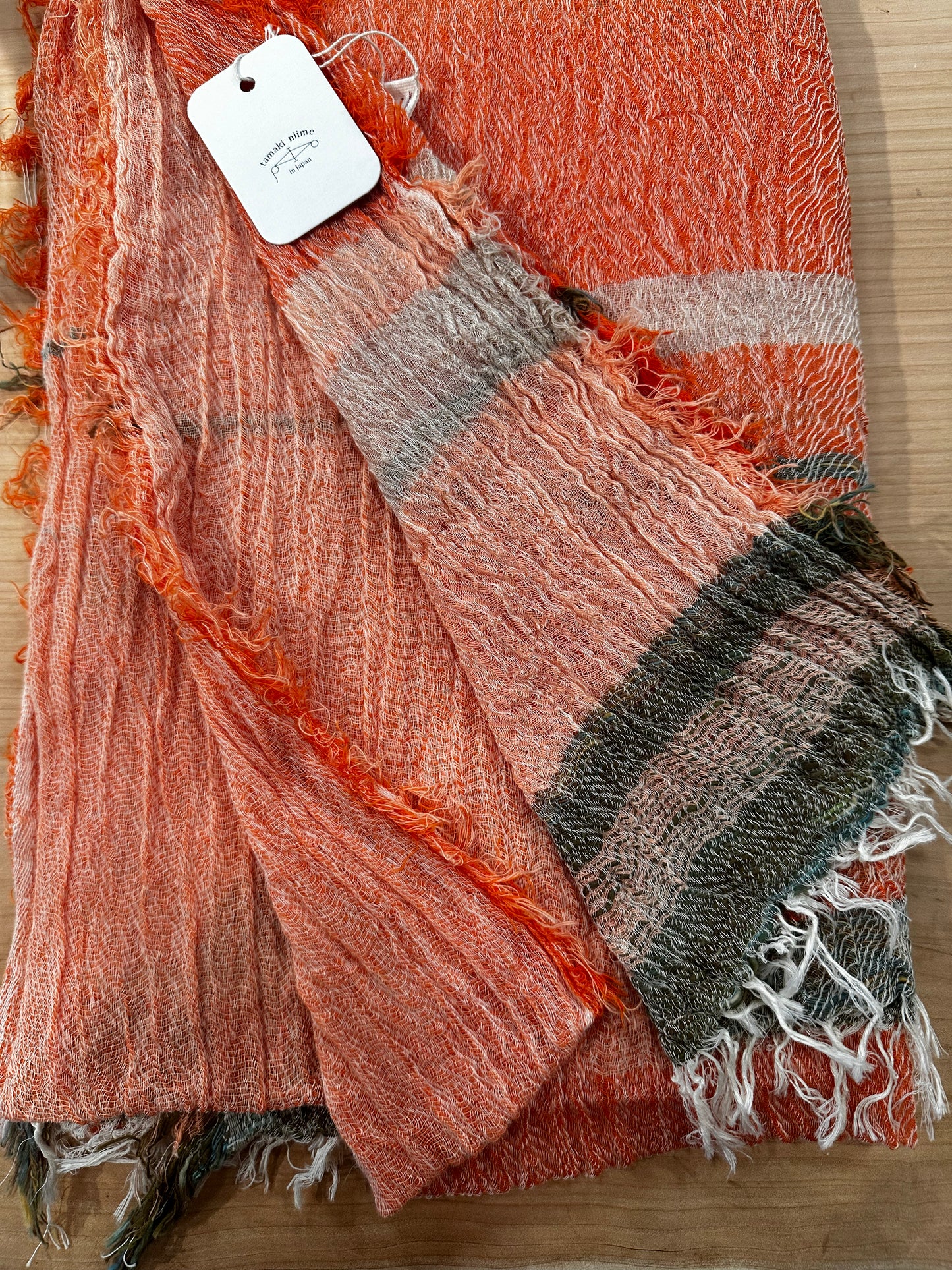 Roots Billowy shawls by Tamaki 90'' x 66''