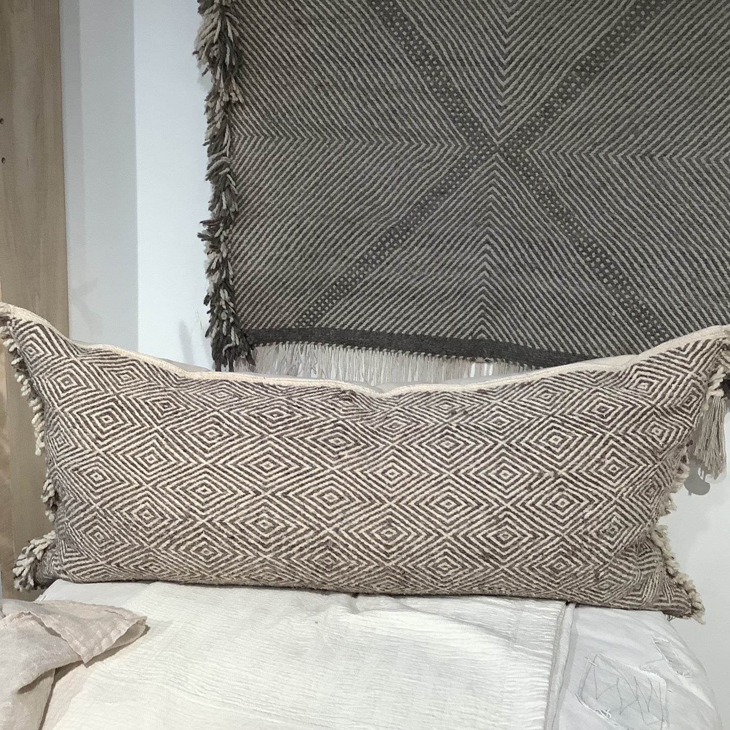 Amazigh Wool Lumbar Pillows