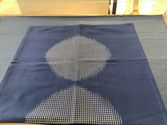 Indigo Shibori tea towel