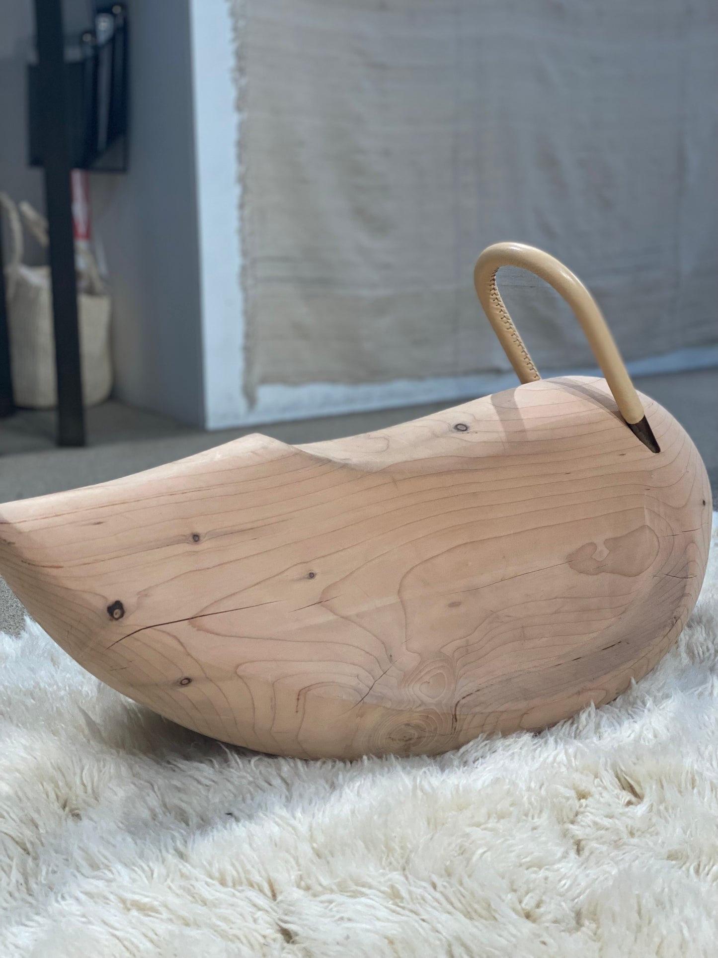 Aromatic Cedar rocker by RIVA 1920 Italy-FLOOR SAMPLE