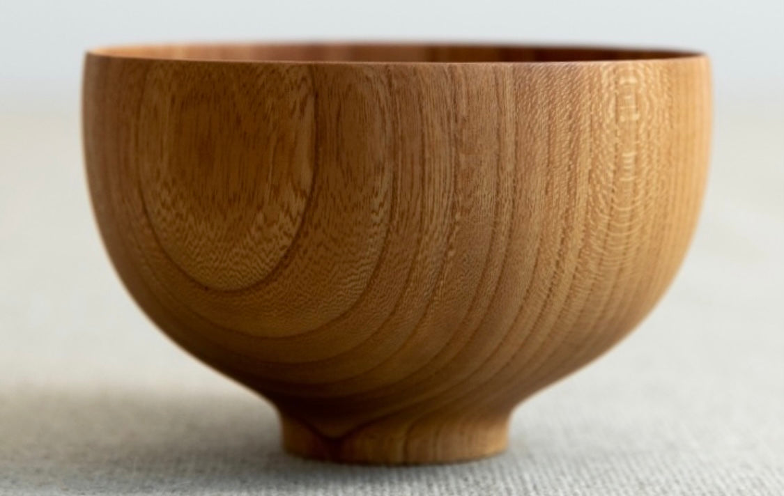 Sensai Tsumugi Wooden Bowl
