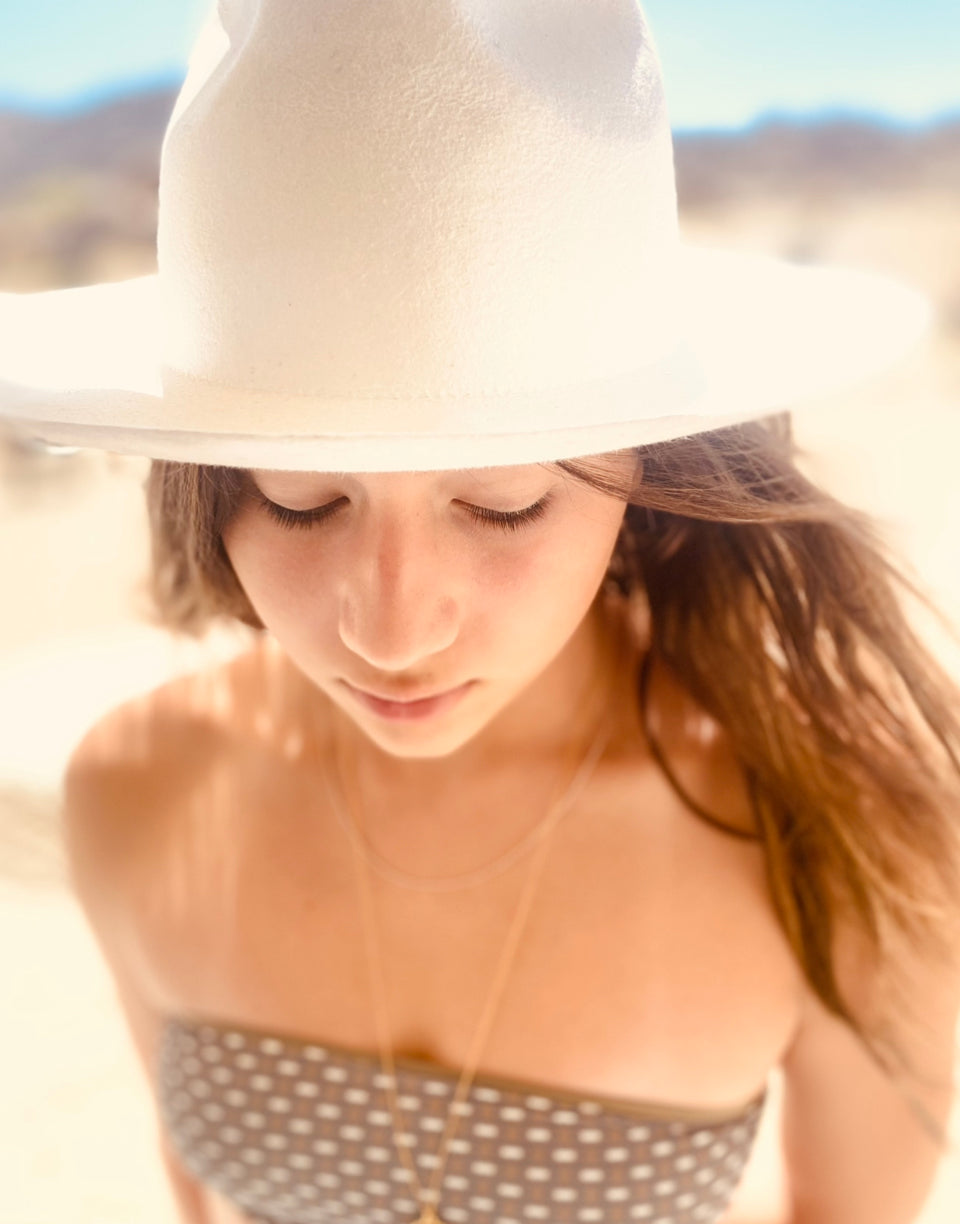 Boncia Felted Lapin Hat by Reinhard Plank"