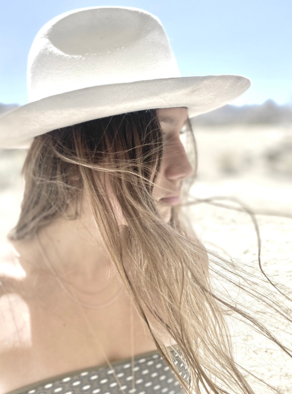 Boncia Felted Lapin Hat by Reinhard Plank"