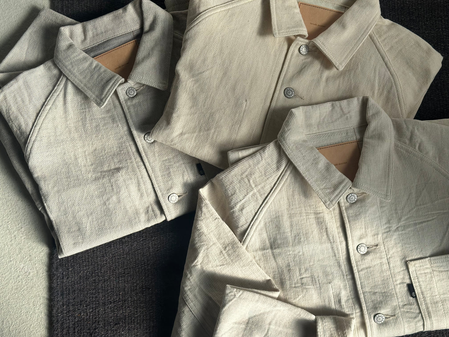 Tamaki-Niime Bespoke Denim Coverall Jacket from Japan