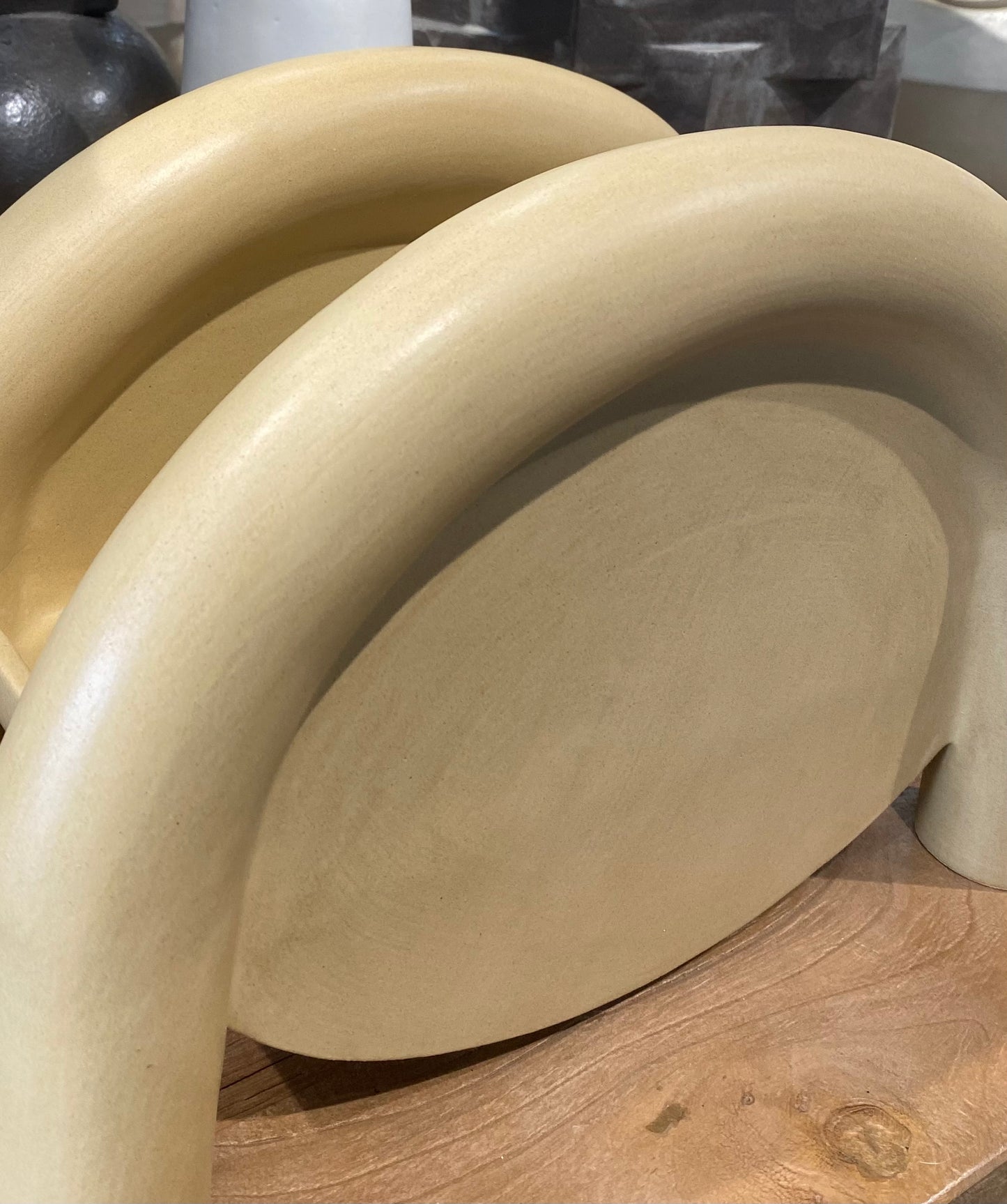 Dune Arc Ceramic Vessel by BZippy